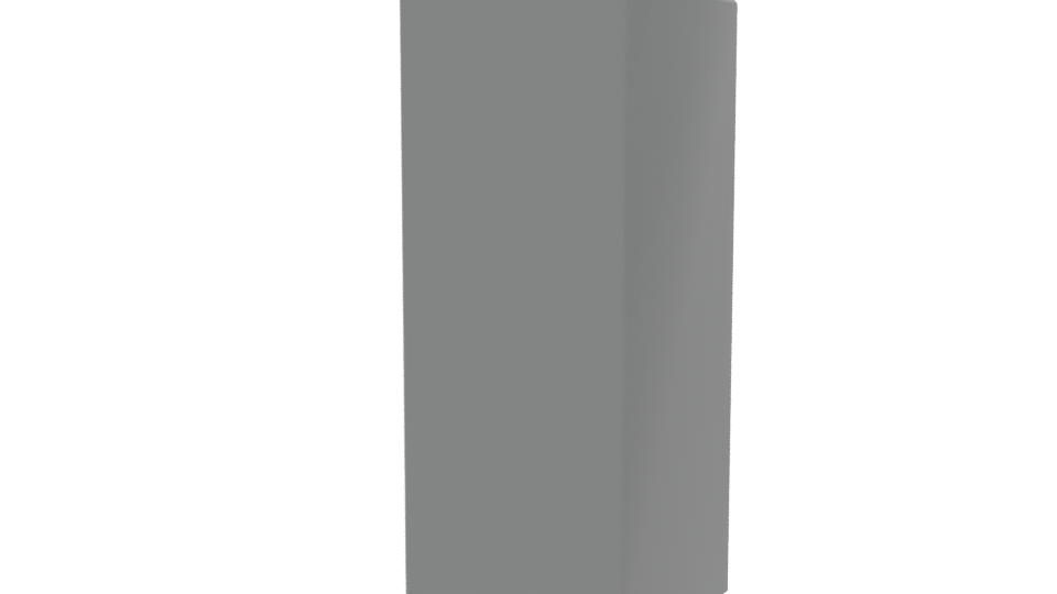 Stylish Modern Refrigerator 3D Model - Professional 3D Model Render 6