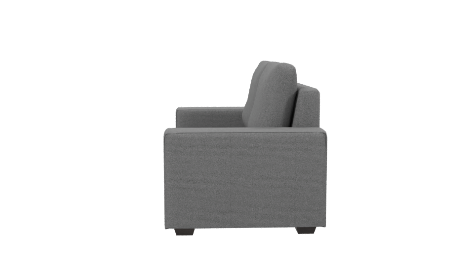 Modern Gray Sofa 3D Model - Professional 3D Model Render 2