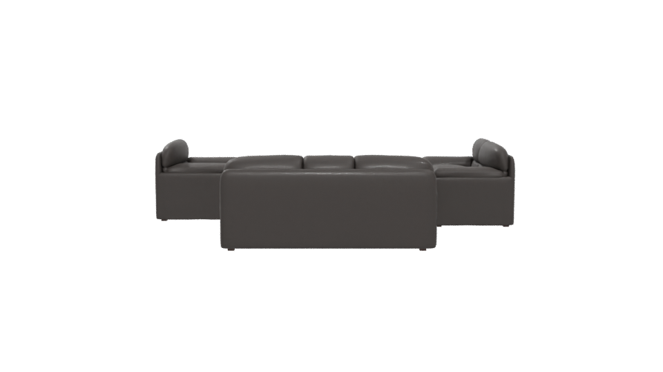 Contemporary Modular Sofa Set 3D Model - Professional 3D Model Render 5