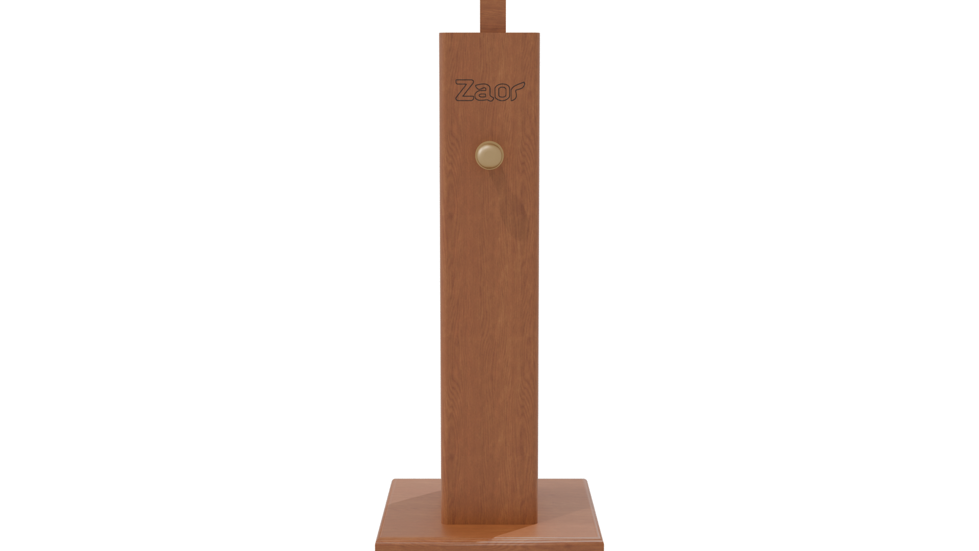 Elegant Wooden Podium Model 3D - Professional 3D Model Render 8