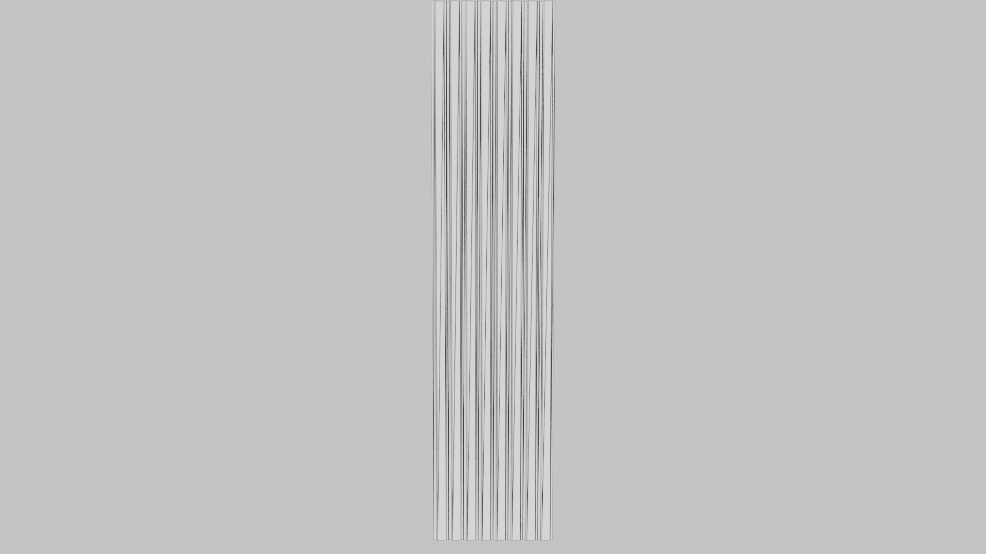 Elegant Vertical Column 3D Model - Professional 3D Model Render 8