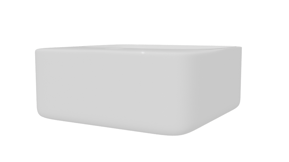Sleek Modern Freestanding Bathtub - Professional 3D Model Render 6