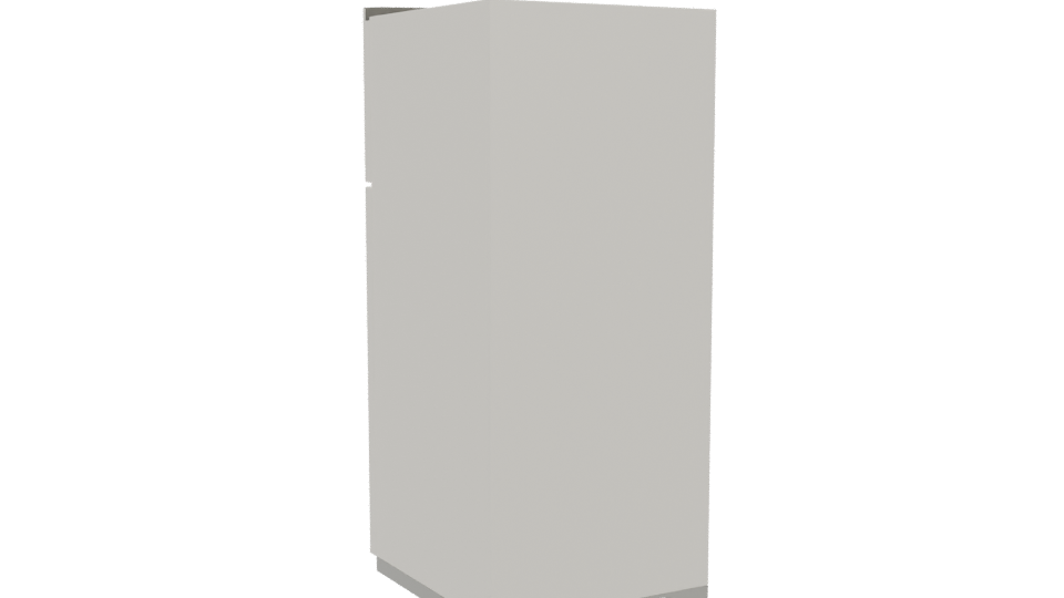 Modern Refrigerator Household Model - Professional 3D Model Render 4