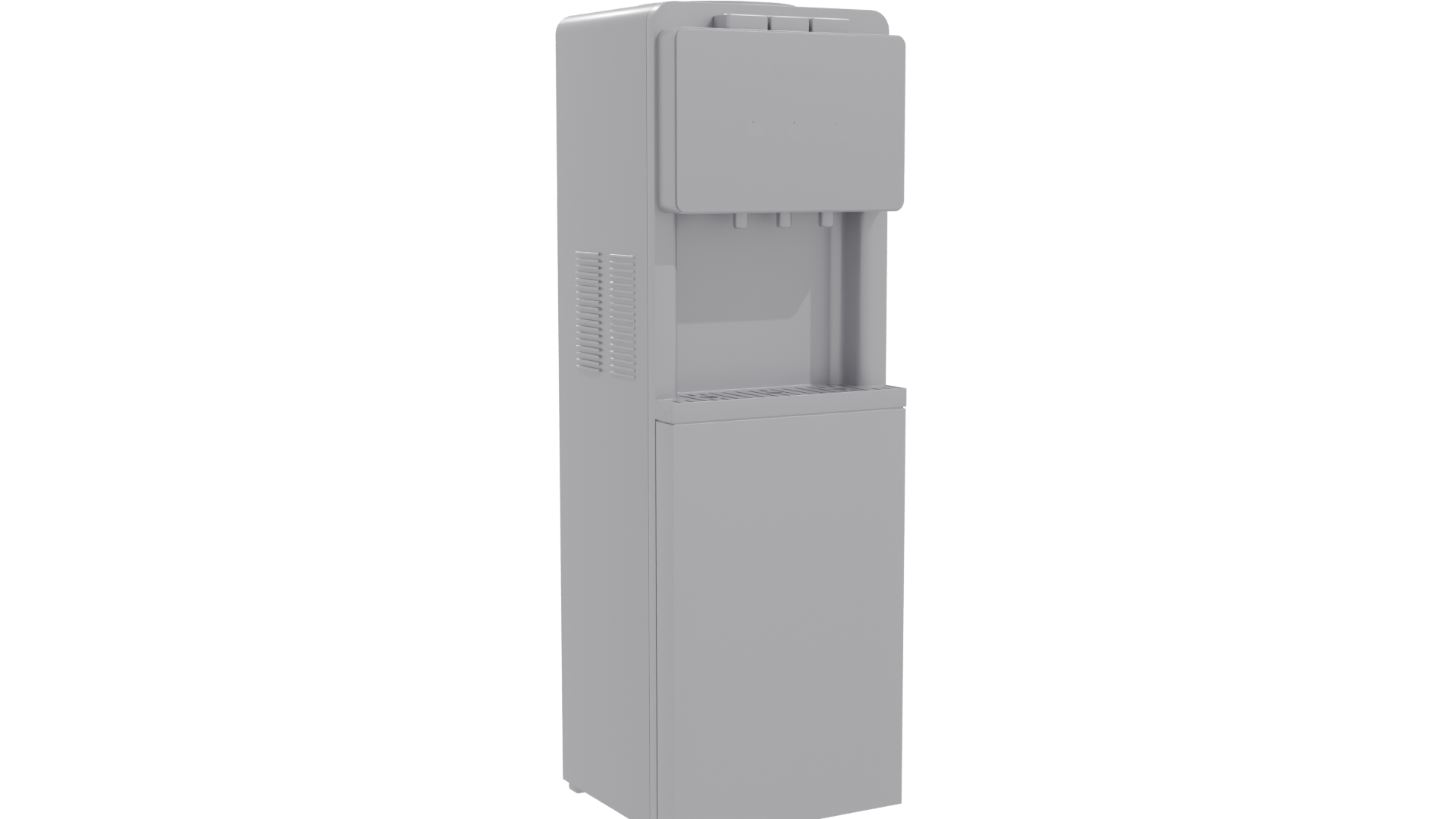 Aspix Floor Water Cooler 3D Model - Professional 3D Model Render 10