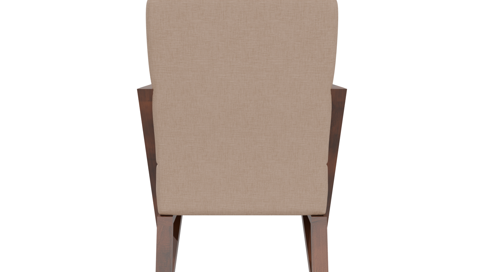 Minimalist Fabric Armchair Model - Professional 3D Model Render 21