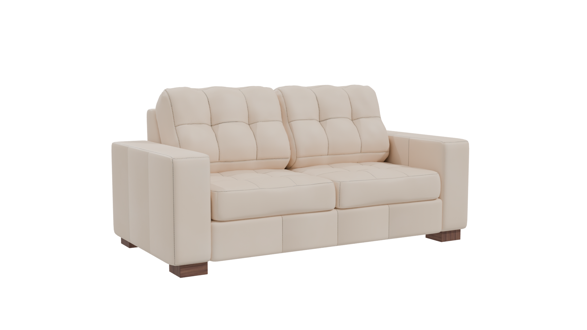 Sofa 2c Salerno Cuero Mad Ice 3D - Professional 3D Model Render 10
