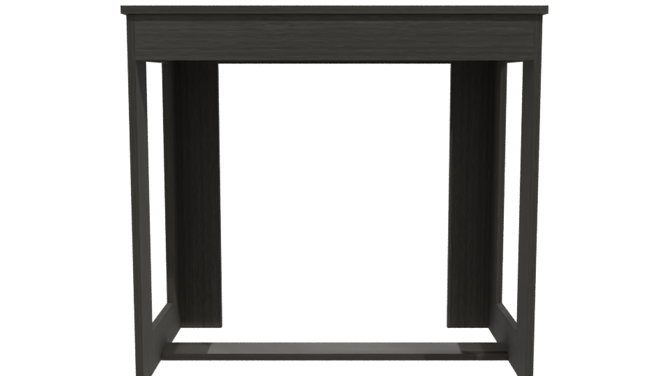 Sleek Modern Writing Desk 3D Model - Professional 3D Model Render 11