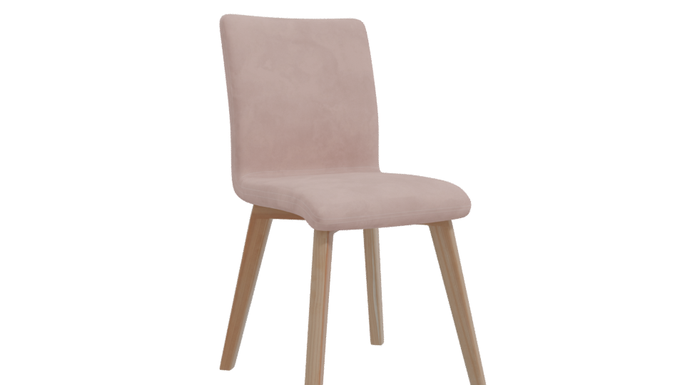 Stylish Minimalist Dining Chair 3D - Professional 3D Model Render 10