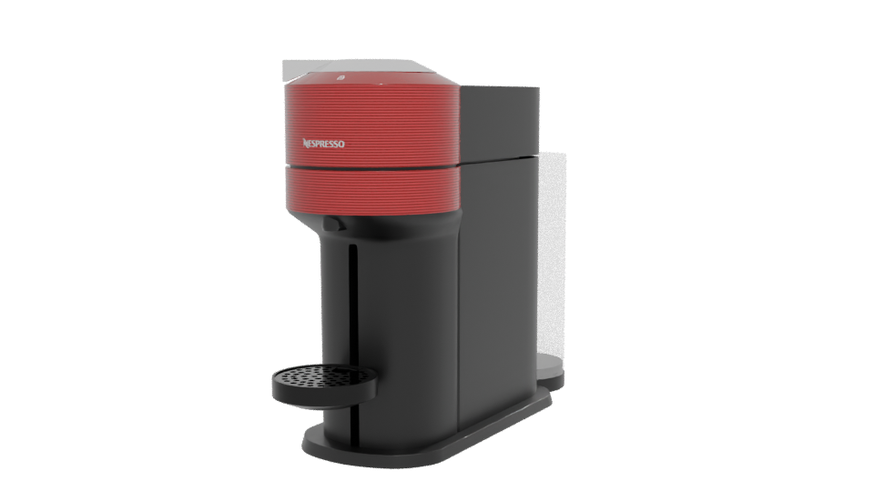 Stylish Coffee Maker 3D Model - Professional 3D Model Render 12