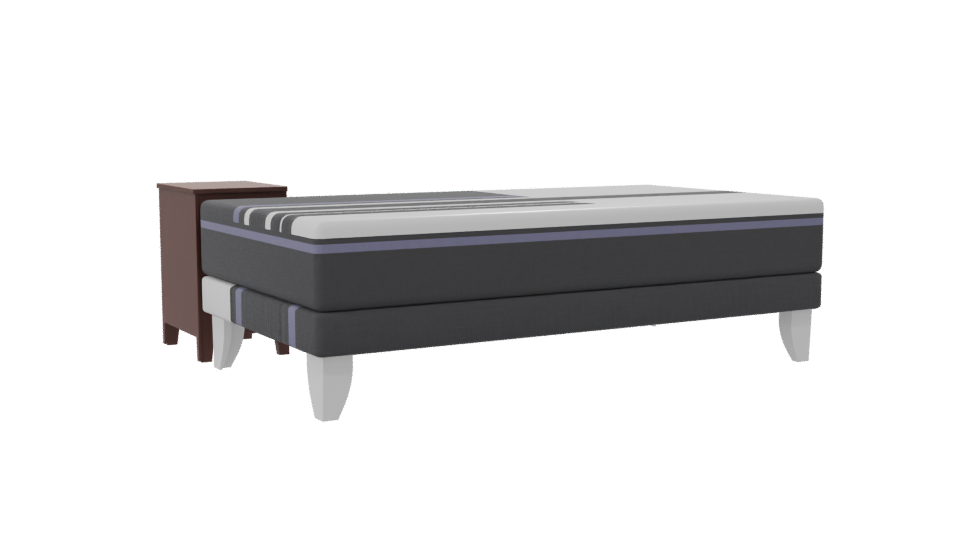 Stylish Bedroom Mattress Set 3D - Professional 3D Model Render 7