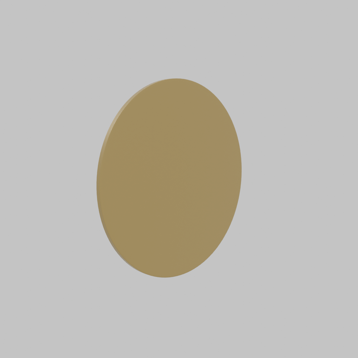 Espejo Redondo 60 Cm Brush Gold