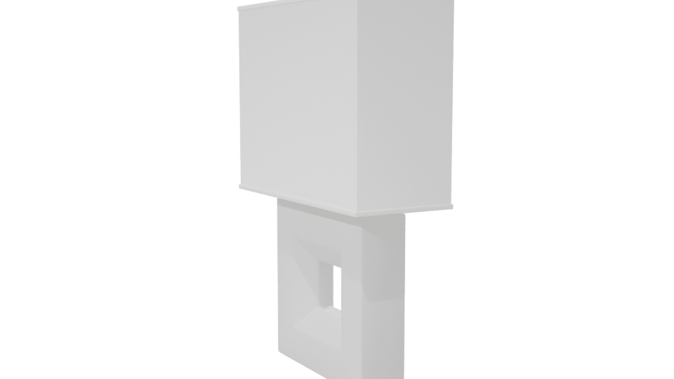 Contemporary Table Lamp 3D Model - Professional 3D Model Render 7