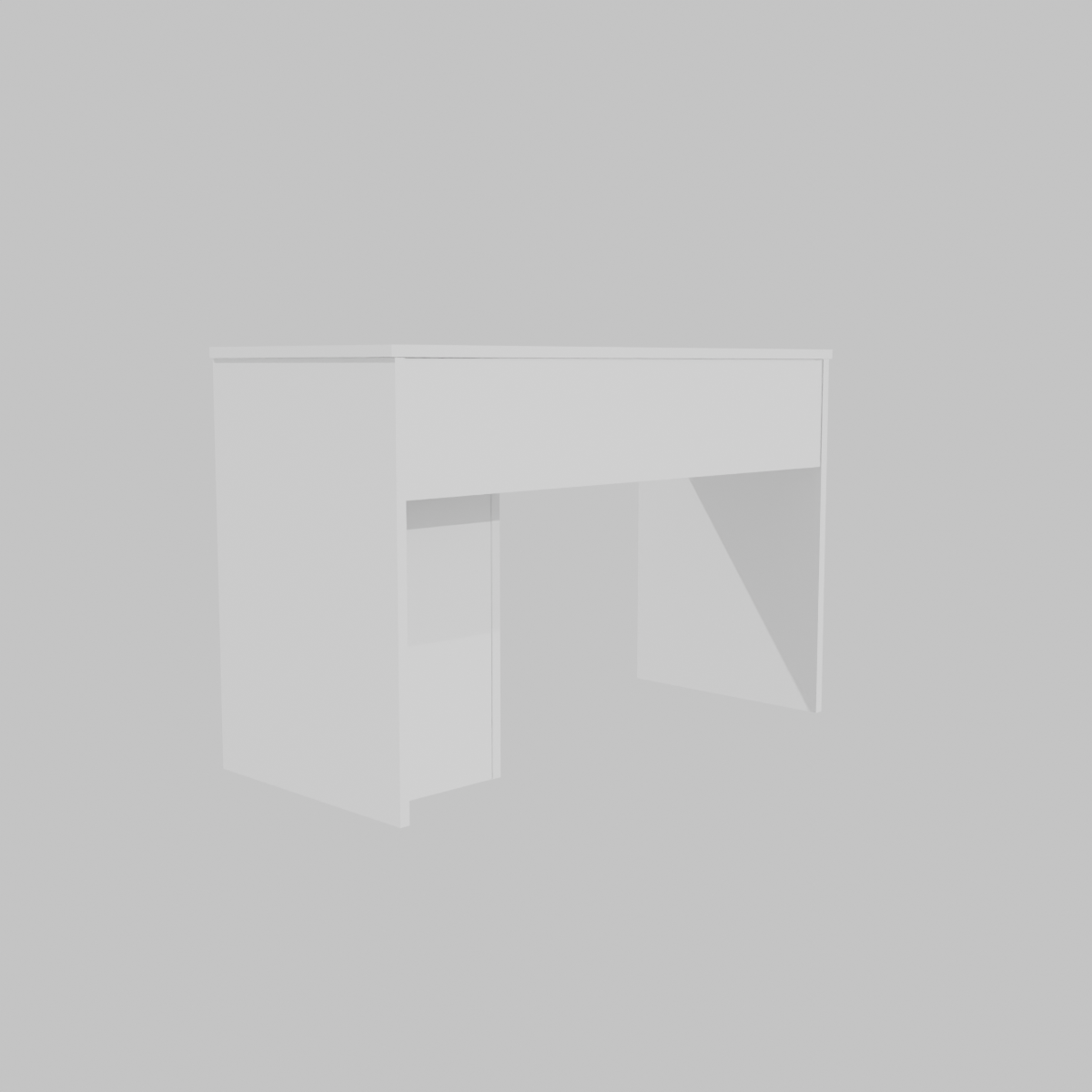 Escritorio En L Blanco Con Nature