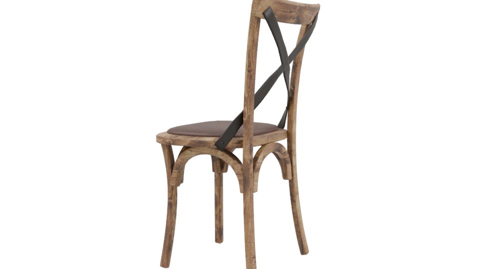 Corsica Dining Chair 3D Model - Professional 3D Model Render 3