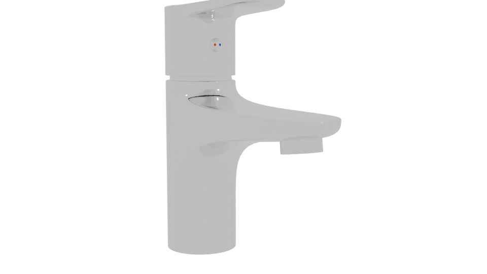 Stylish Metal Faucet 3D Model - Professional 3D Model Render 10