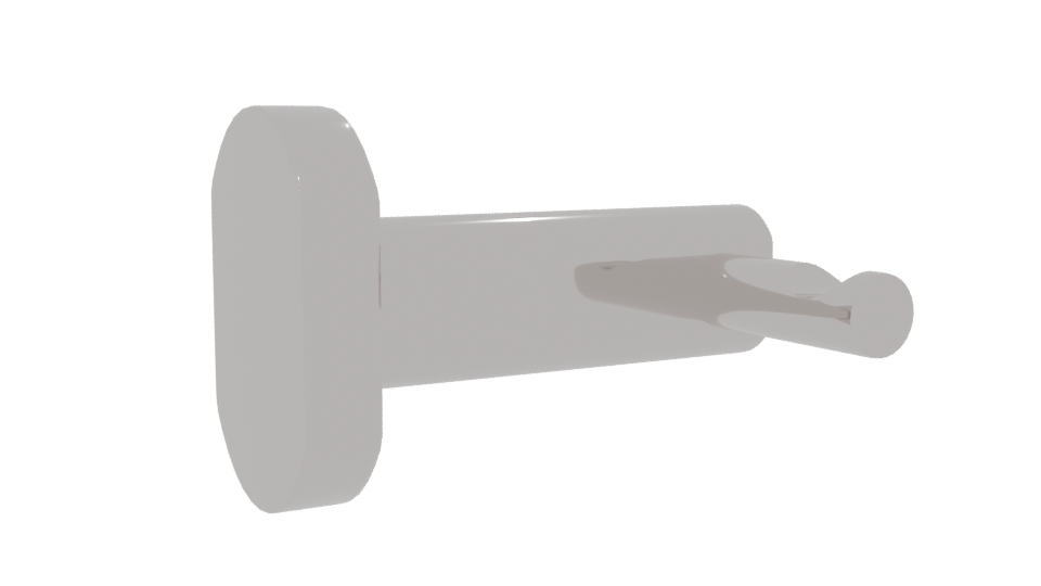 Stylish Wall Hook 3D Model - Professional 3D Model Render 7