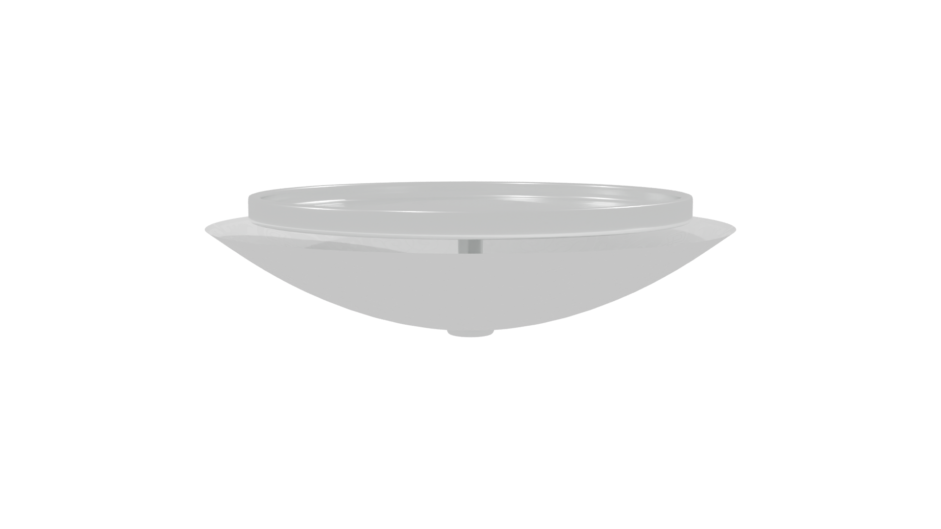 Stylish Round Metal Tray 3D - Professional 3D Model Render 8