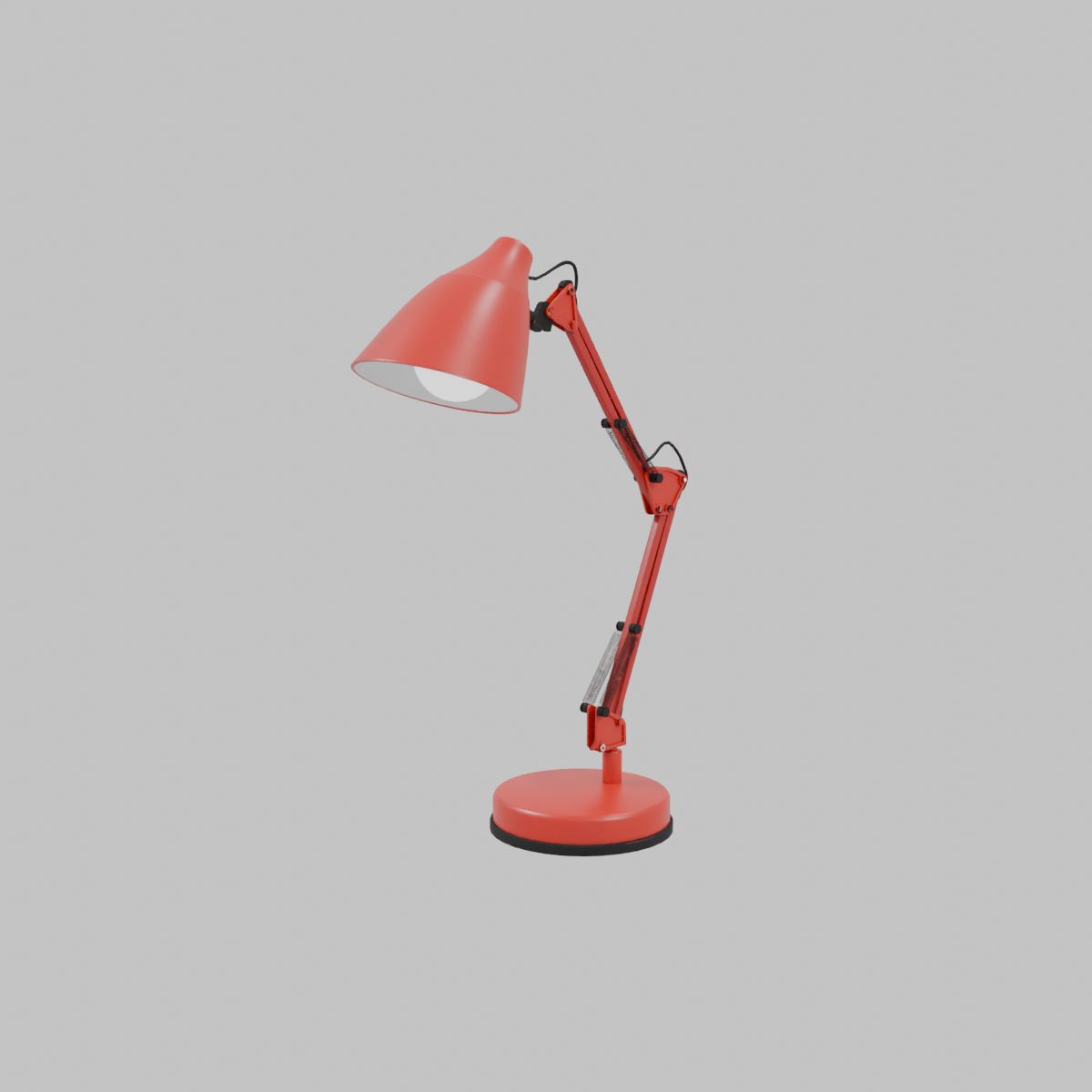 LAMP ESCRIT INCAND ARTIC ROJA