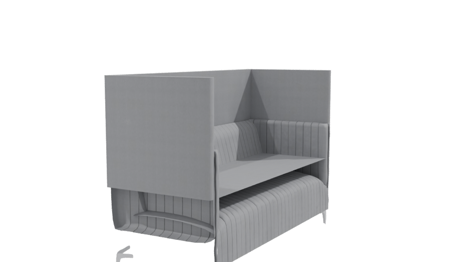 Stylish Modern Sofa 3D Model - Professional 3D Model Render 9