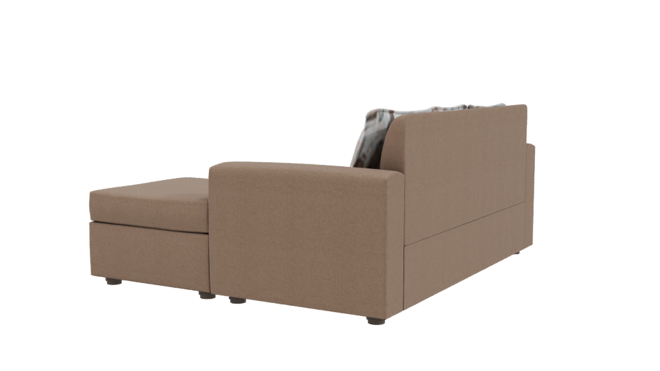 Stylish Modular Sofa 3D Model - Professional 3D Model Render 3