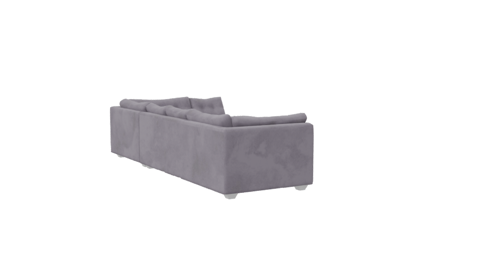 Contemporary Sectional Sofa 3D - Professional 3D Model Render 7