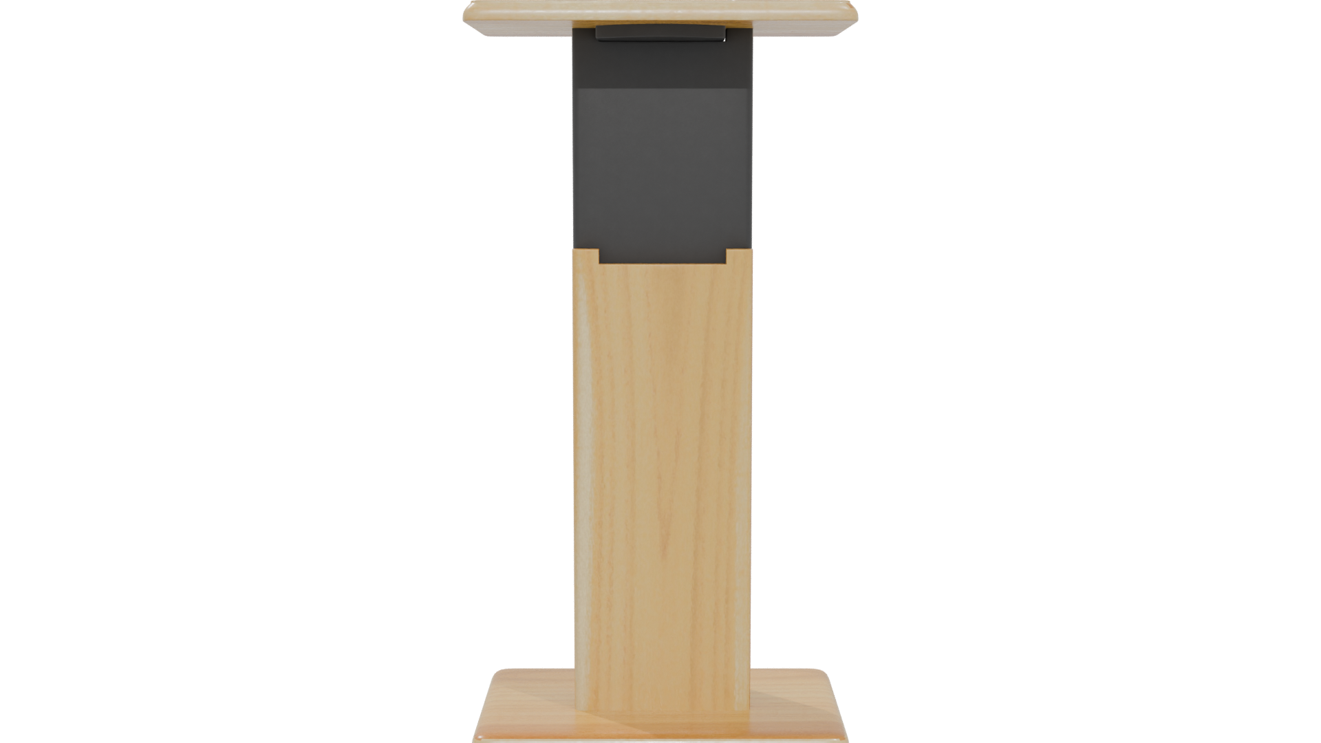 Stylish Wooden Podium 3D Model - Professional 3D Model Render 20