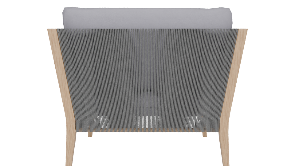 Stylish Modern Accent Chair 3D - Professional 3D Model Render 5