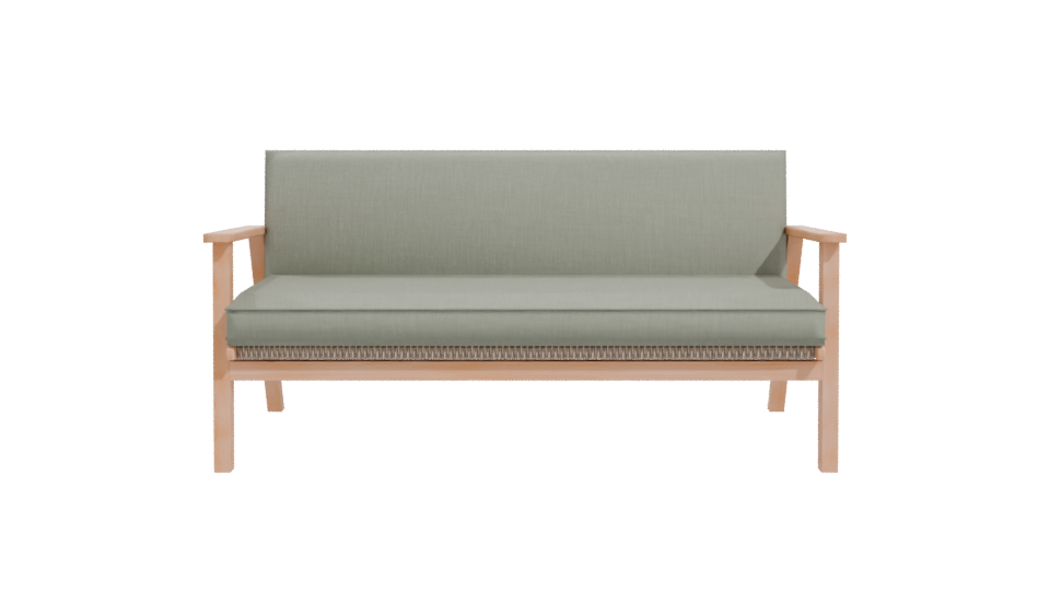 Stylish Minimalist Sofa Model - Professional 3D Model Render 11