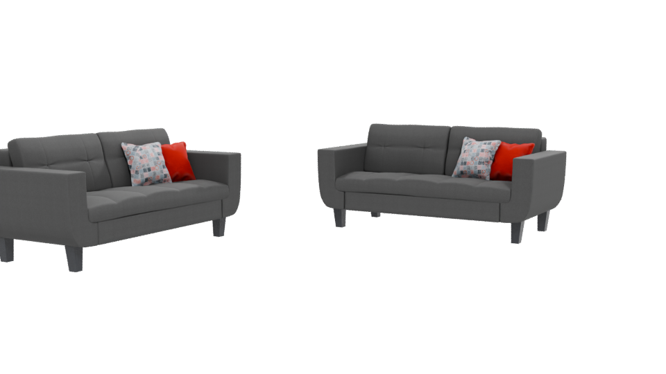 Stylish Modern Sofa Set 3D - Professional 3D Model Render 12