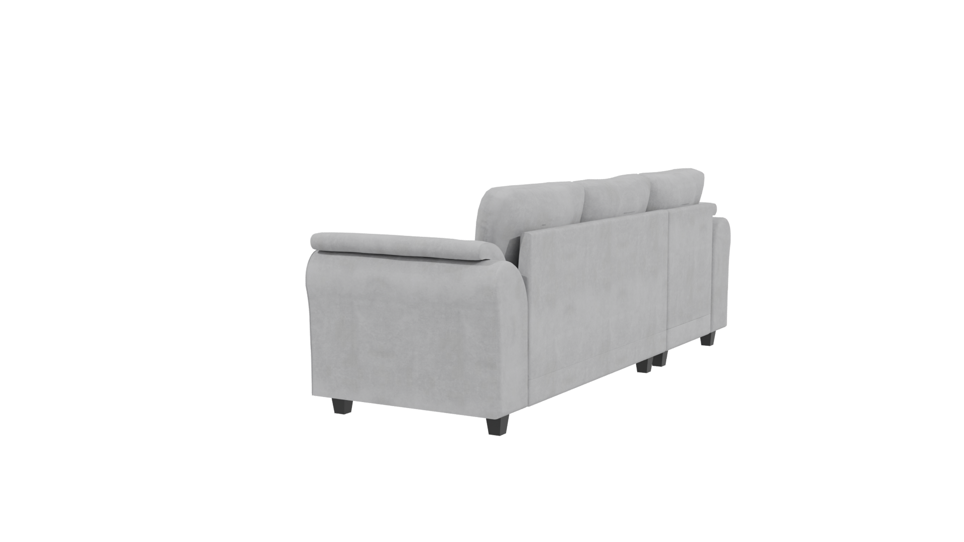 Stylish Modern Sofa 3D Model - Professional 3D Model Render 3