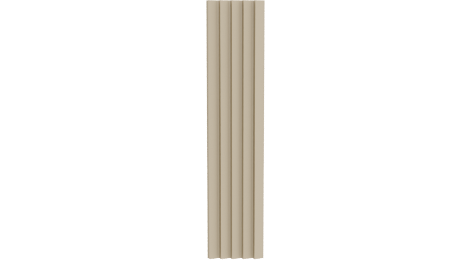 Stylized Decorative Pillar 3D Model - Professional 3D Model Render 5