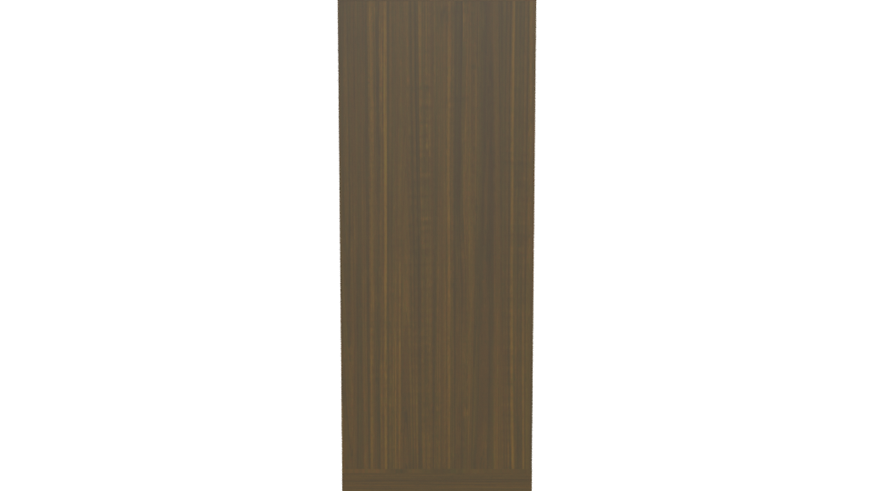 Stylish Wooden Storage Cabinet 3D - Professional 3D Model Render 5