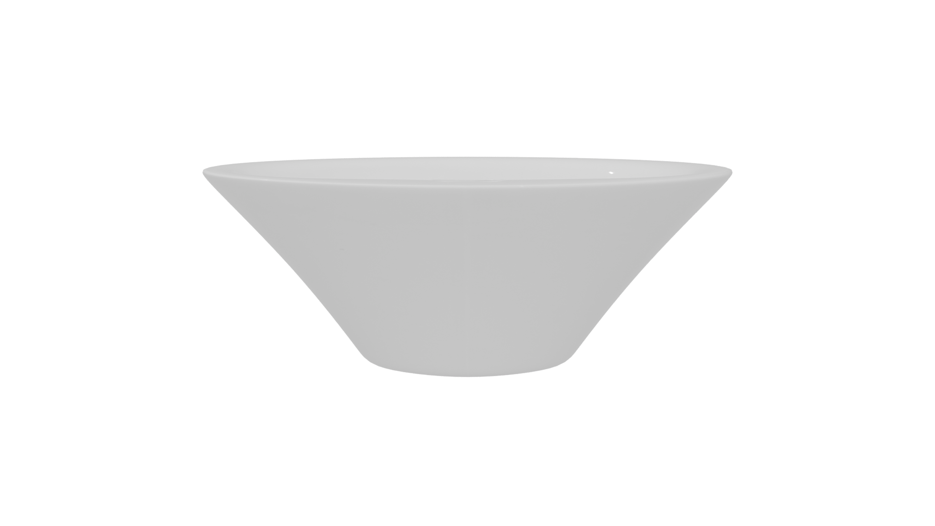 Sleek Ceramic Bowl 3D Model - Professional 3D Model Render 5