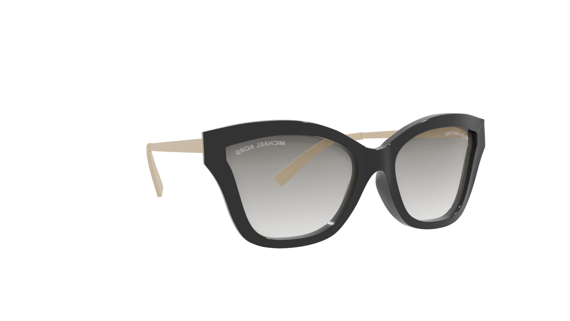 Stylish Cat-Eye Sunglasses Model - Professional 3D Model Render 10