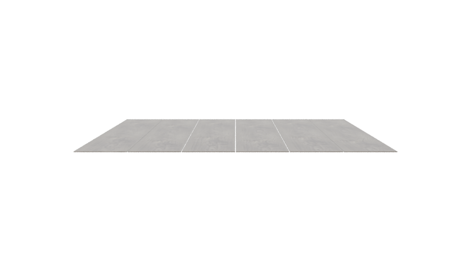 Gray Floating Floor Model 3D - Professional 3D Model Render 5