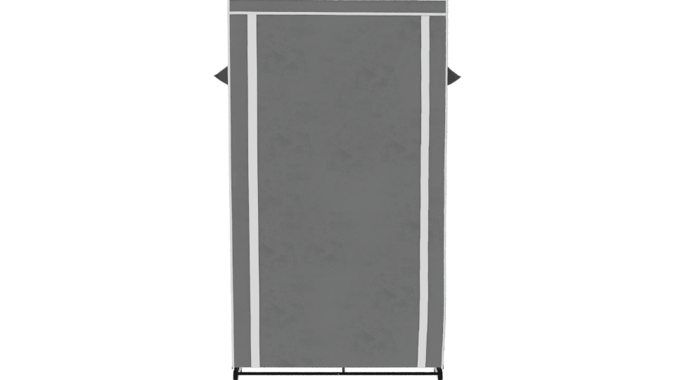 Stylish Fabric Garment Rack 3D - Professional 3D Model Render 5