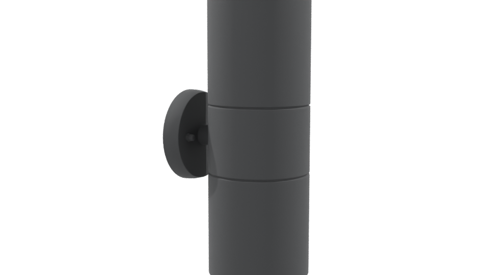 Minimalist Stacked Cylinder Model - Professional 3D Model Render 9