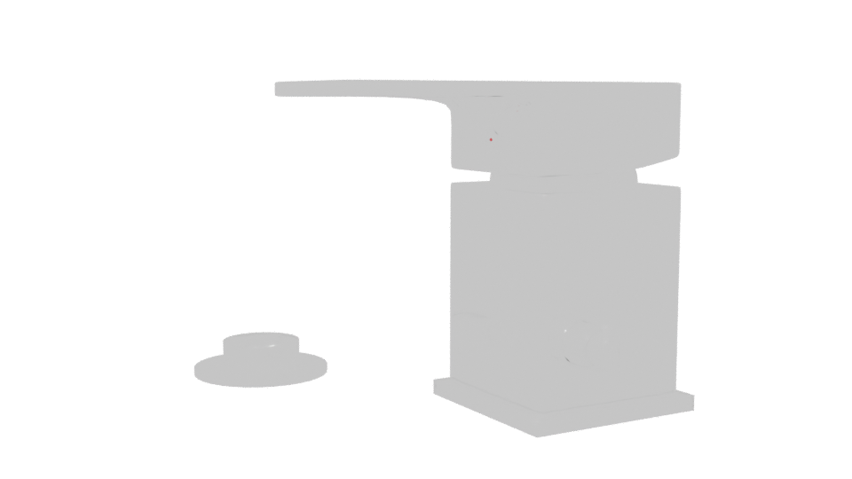 Industrial Metal Desk Clamp Model - Professional 3D Model Render 13