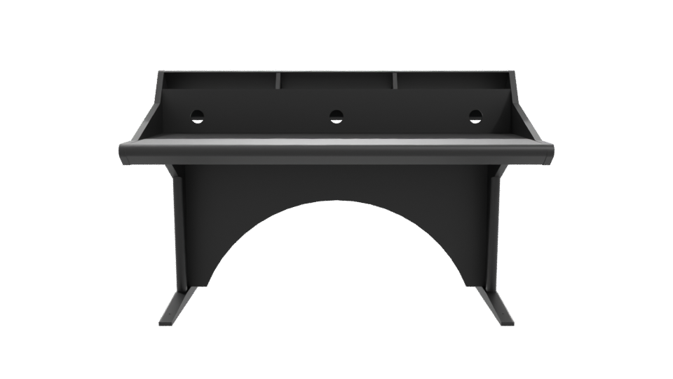 Stylish Modern Work Desk 3D - Professional 3D Model Render 11