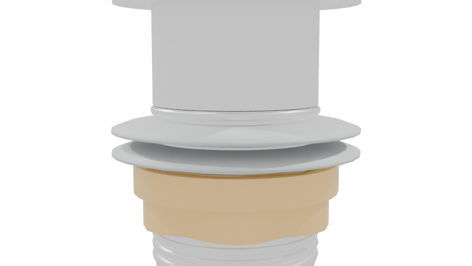 Stylish Bathroom Sink Drain 3D - Professional 3D Model Render 9