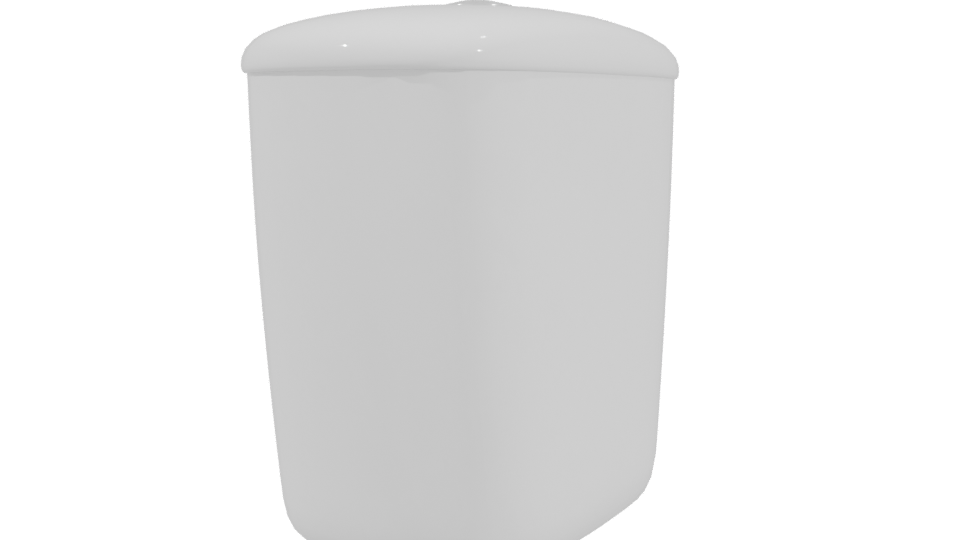 Estanque WC Laguna 4.8 Liters 3D - Professional 3D Model Render 3