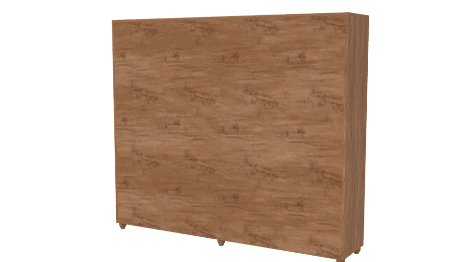Stylish Wooden Storage Cabinet 3D Model - Professional 3D Model Render 6