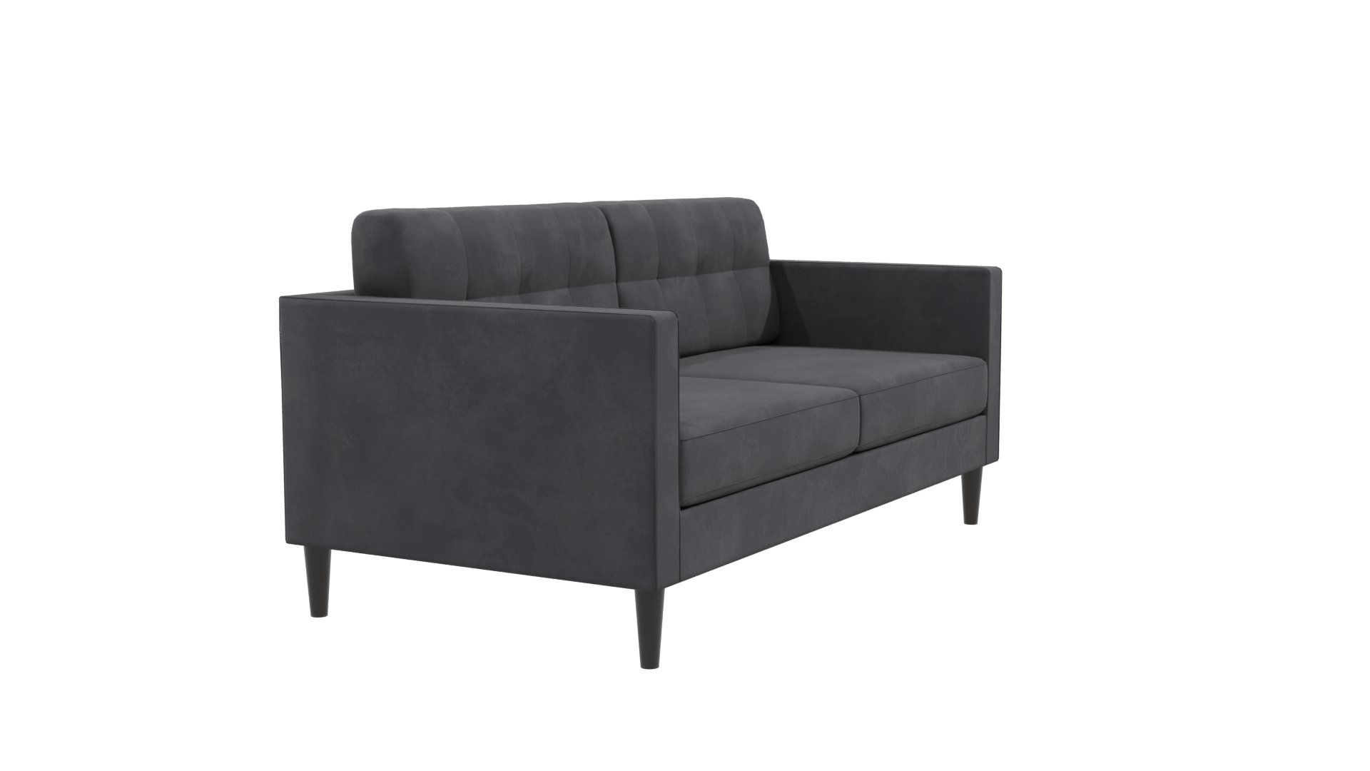 Stylish Modern Fabric Sofa 3D Model - Professional 3D Model Render 9