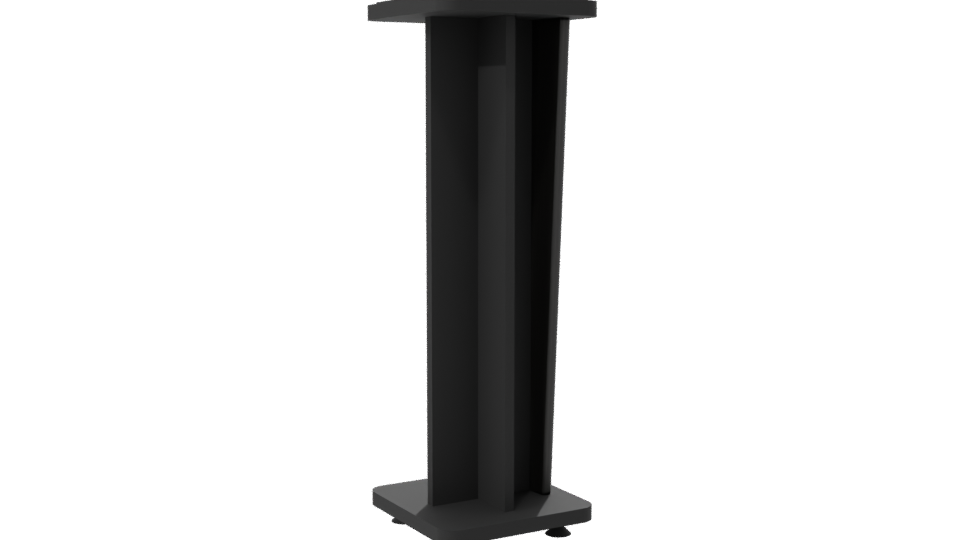 Stylish Modern Display Stand 3D - Professional 3D Model Render 7