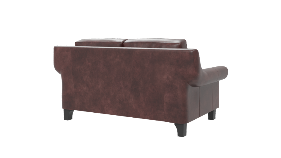 Brown Leather Sofa 3D Model - Professional 3D Model Render 6