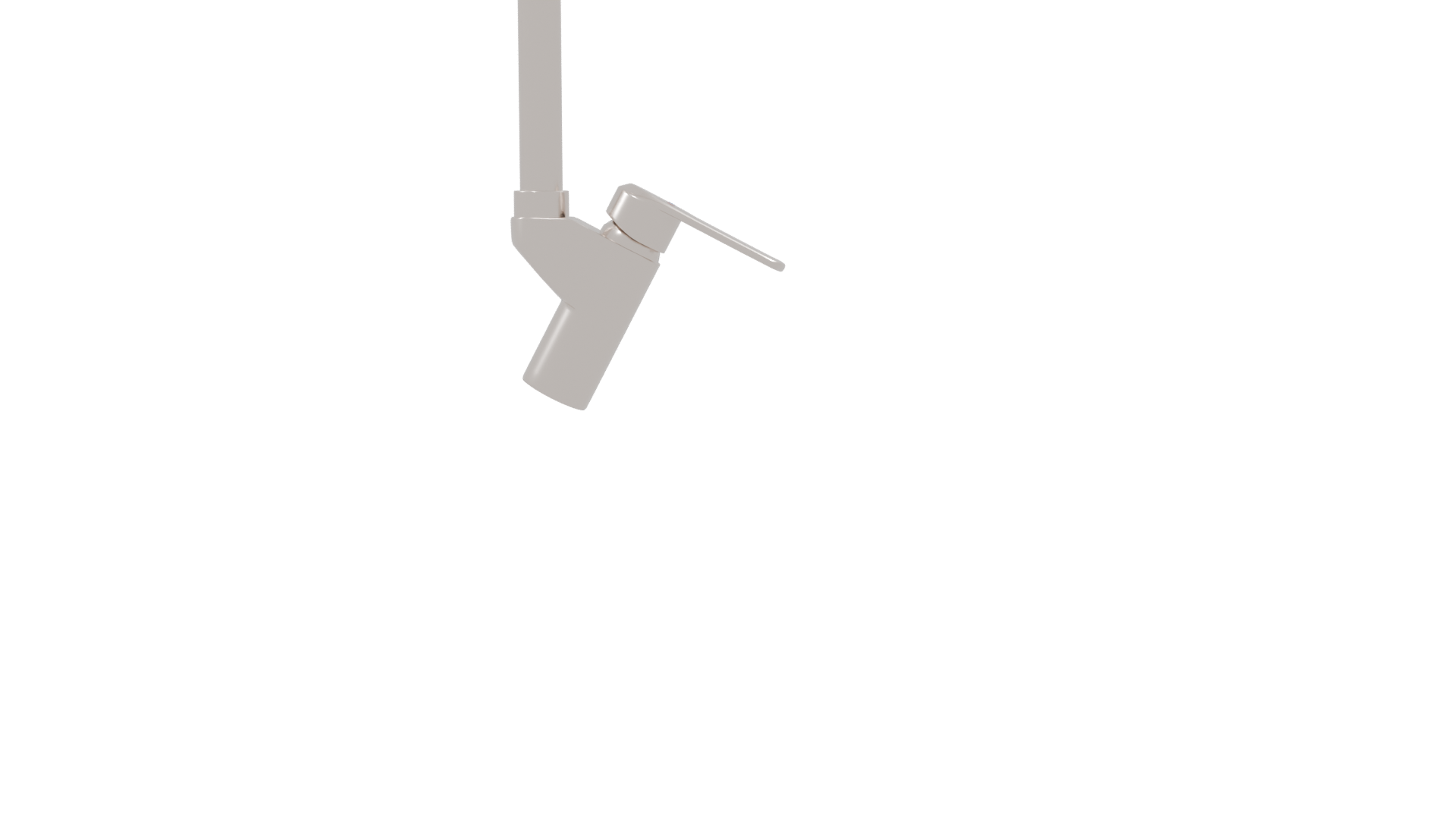 Sleek Modern Floor Lamp 3D Model - Professional 3D Model Render 8