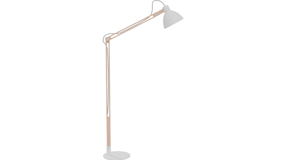 Modern Adjustable Floor Lamp 3D - Professional 3D Model Render 5