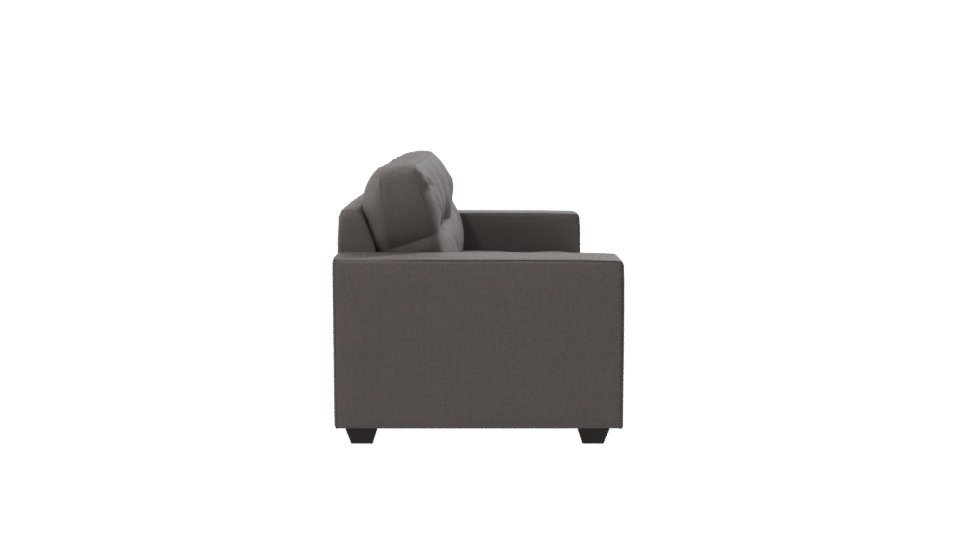 Contemporary Grey Sofa Model - Professional 3D Model Render 8