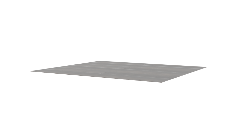 Sleek Modern Metal Panel 3D Model - Professional 3D Model Render 12