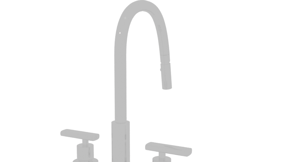 Contemporary Bathroom Faucet 3D - Professional 3D Model Render 6